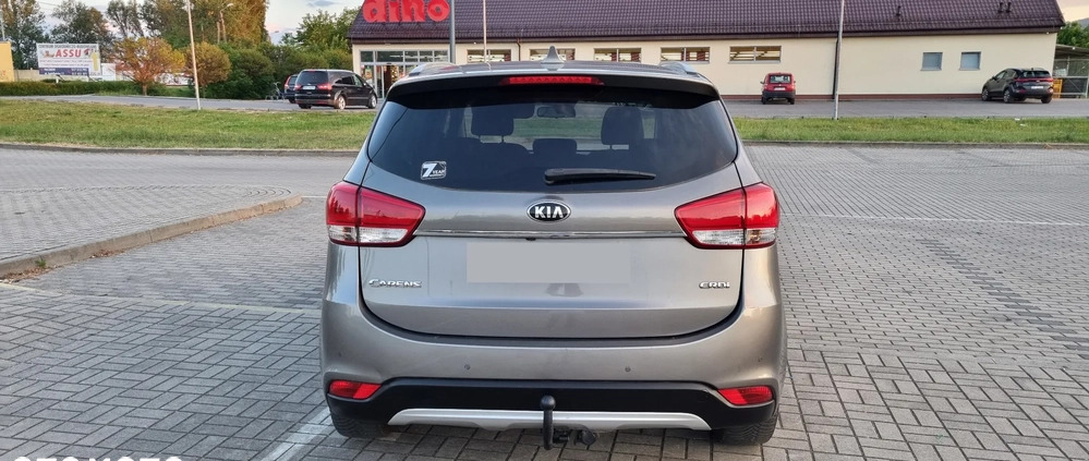 Kia Carens cena 43700 przebieg: 166000, rok produkcji 2017 z Ziębice małe 172